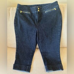 Ralph Lauren Blue Capri Jeans